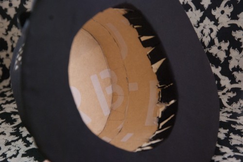 top hat inside